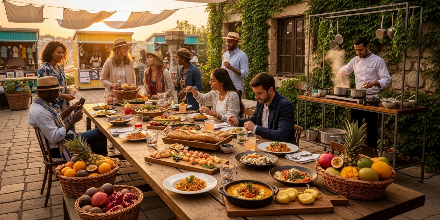 Como planejar uma viagem gastronômica e explorar sabores ao redor do mundo