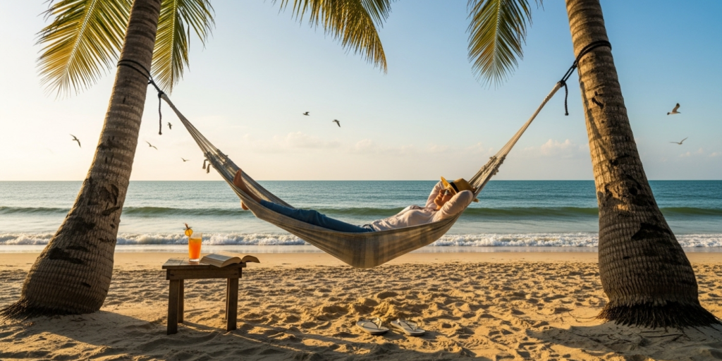 O Relaxante: férias = descanso total, sem culpa