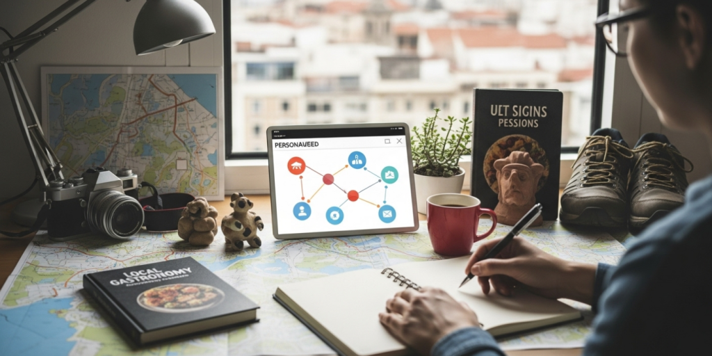 Planeje sua viagem em torno do seu interesse