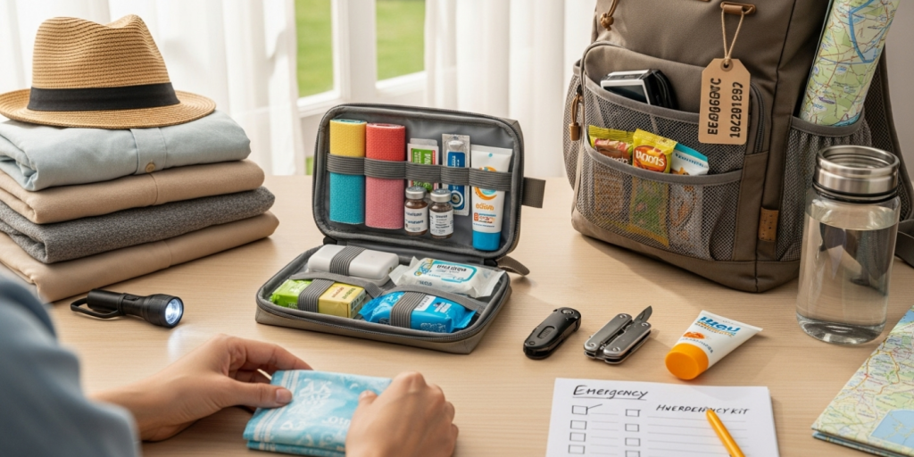 Prepare um kit de emergência para imprevistos