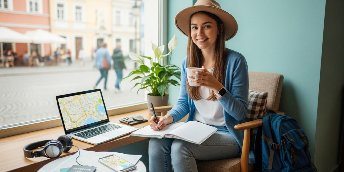 Primeira viagem solo? Veja como planejar com segurança e se divertir muito