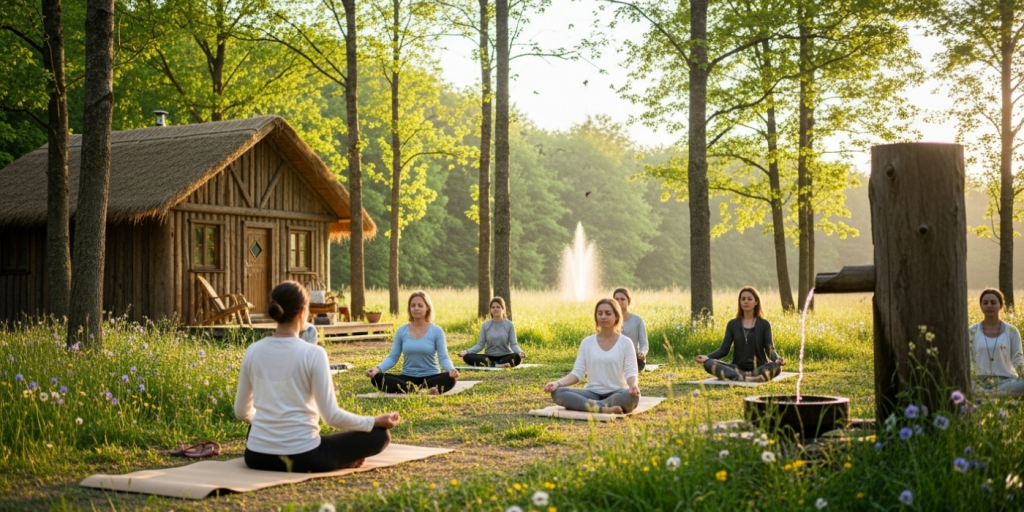 Retiros de yoga e meditação: silêncio como terapia