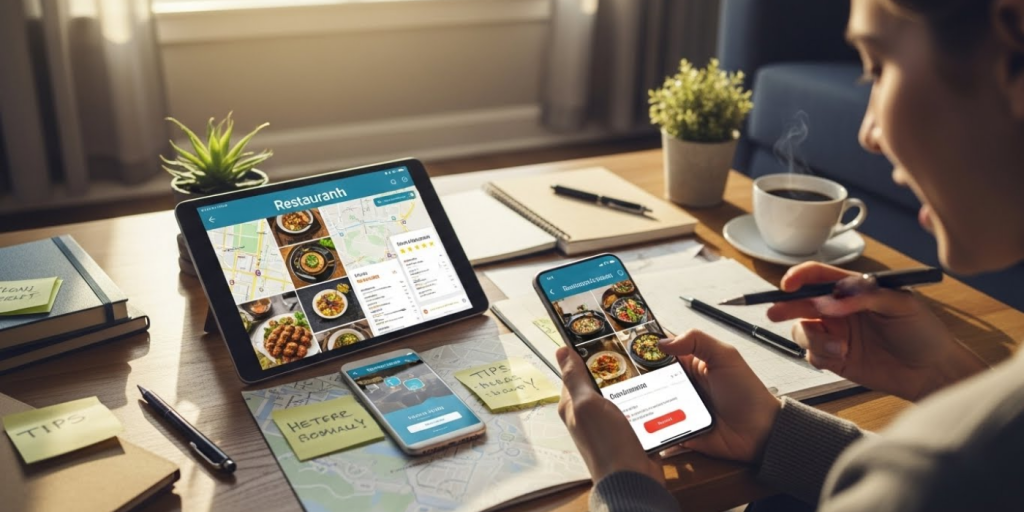 As Melhores Ferramentas para Encontrar Restaurantes Perto de Você (e Como Usá-las com Inteligência)