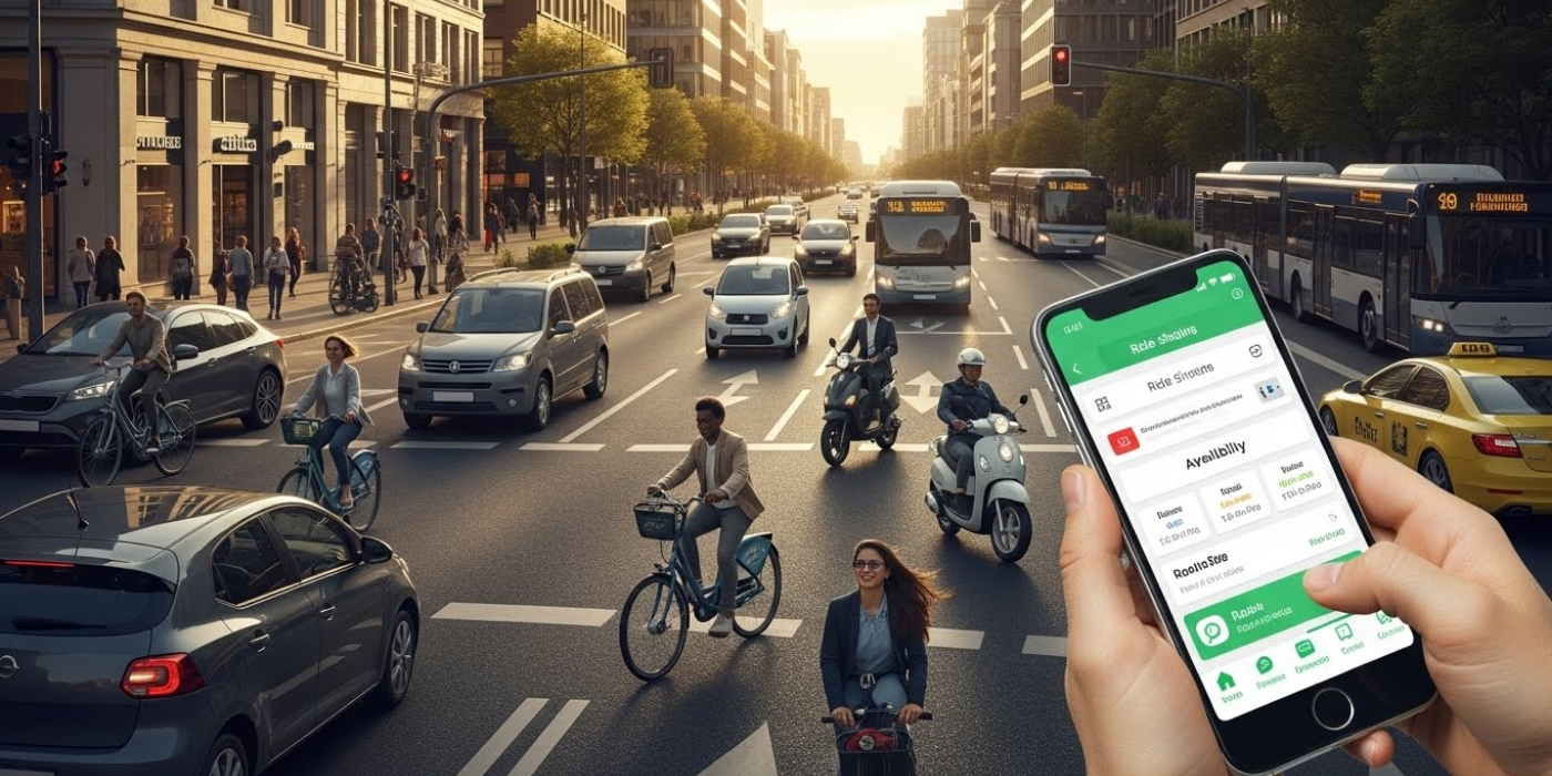 Como Funciona o Transporte Compartilhado em Diferentes Países