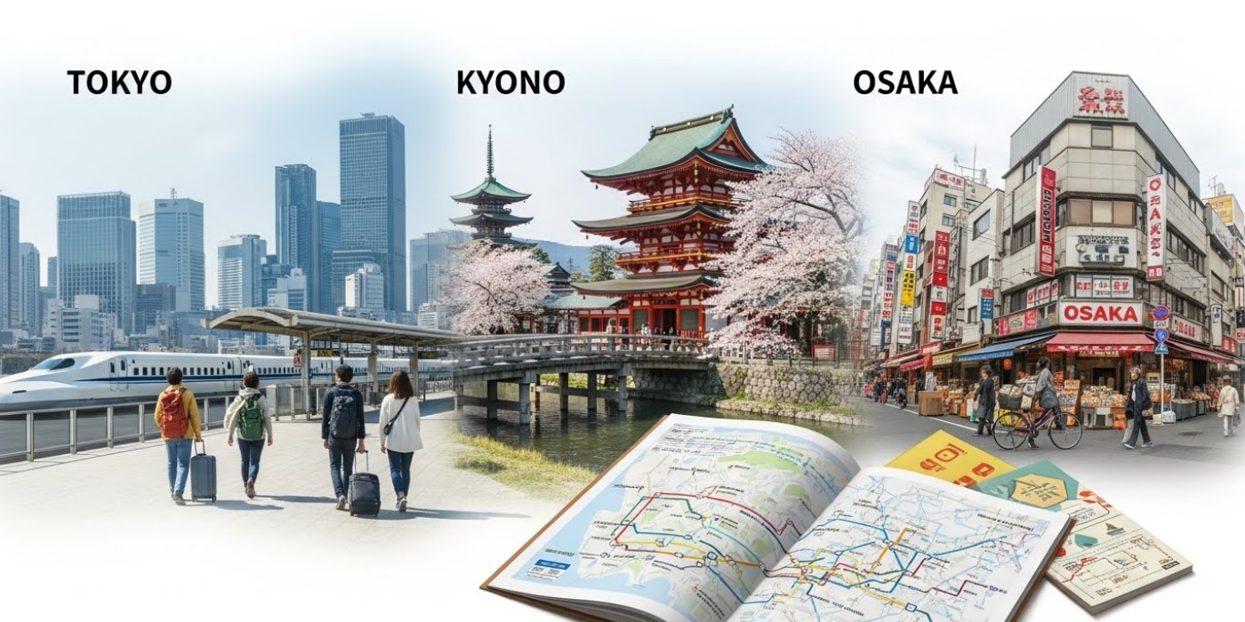 Japão em 12 Dias_ Roteiro Tóquio, Kyoto e Osaka (Transporte, JR Pass e Hospedagem)