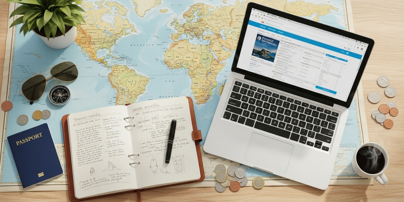 Guia completo de planejamento de viagem para evitar imprevistos