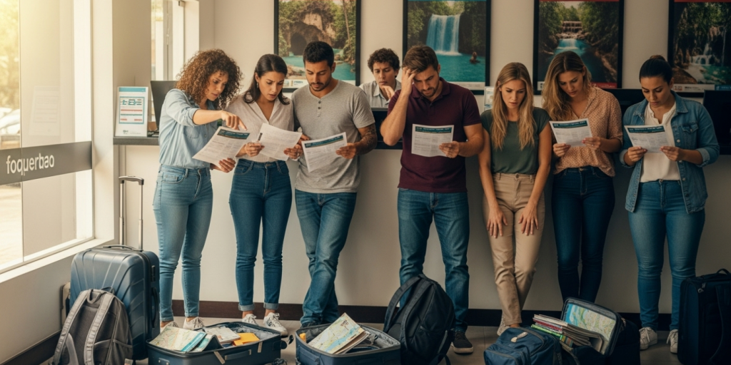 Não reservar com antecedência suficiente